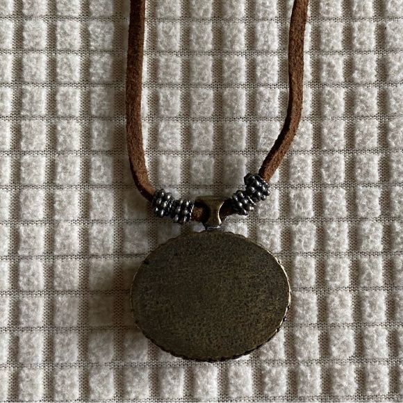 Jasper Stone Pendant Necklace - Picture 4 of 5